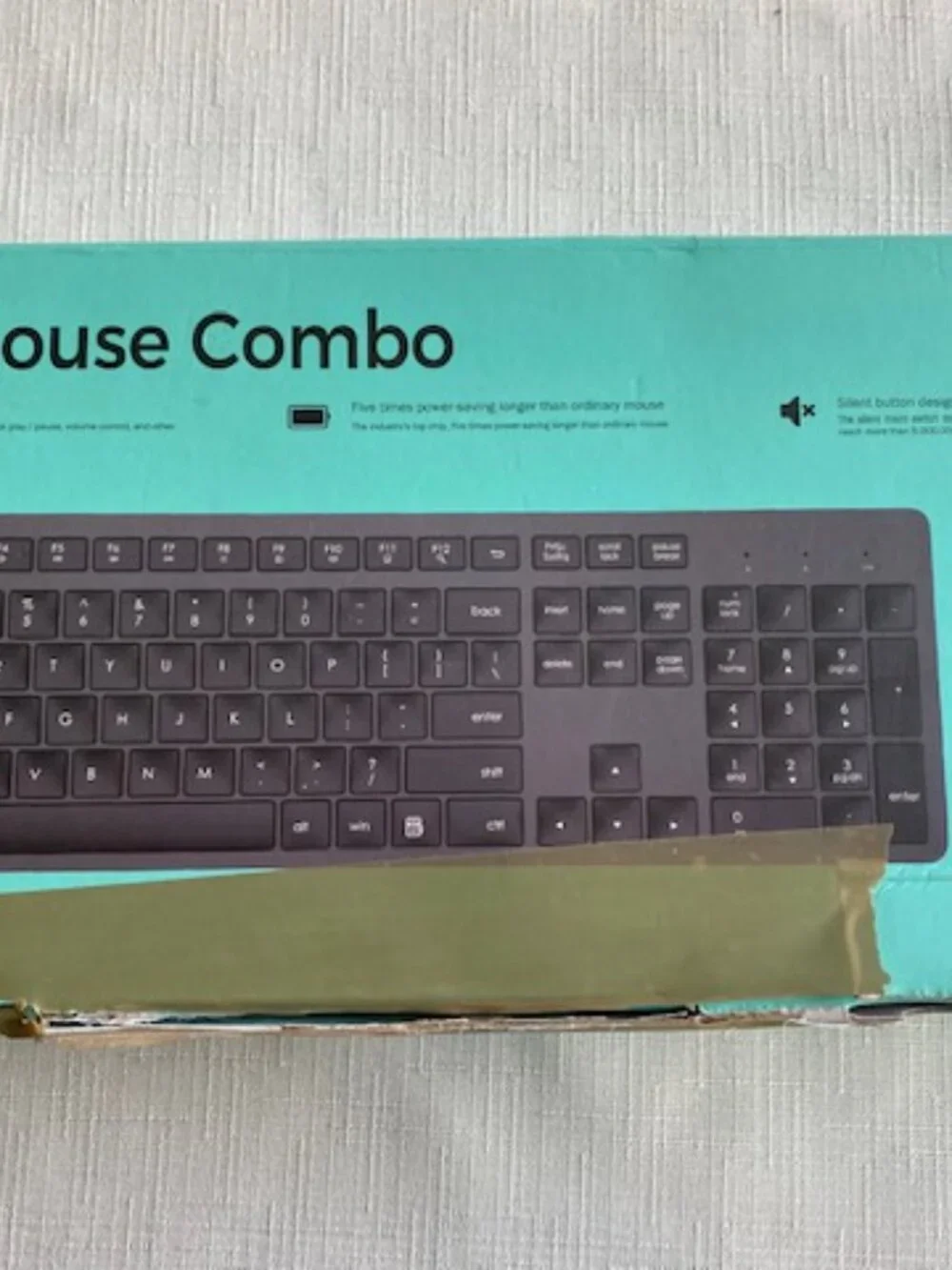 Wireless Keyboard and Mouse Combo